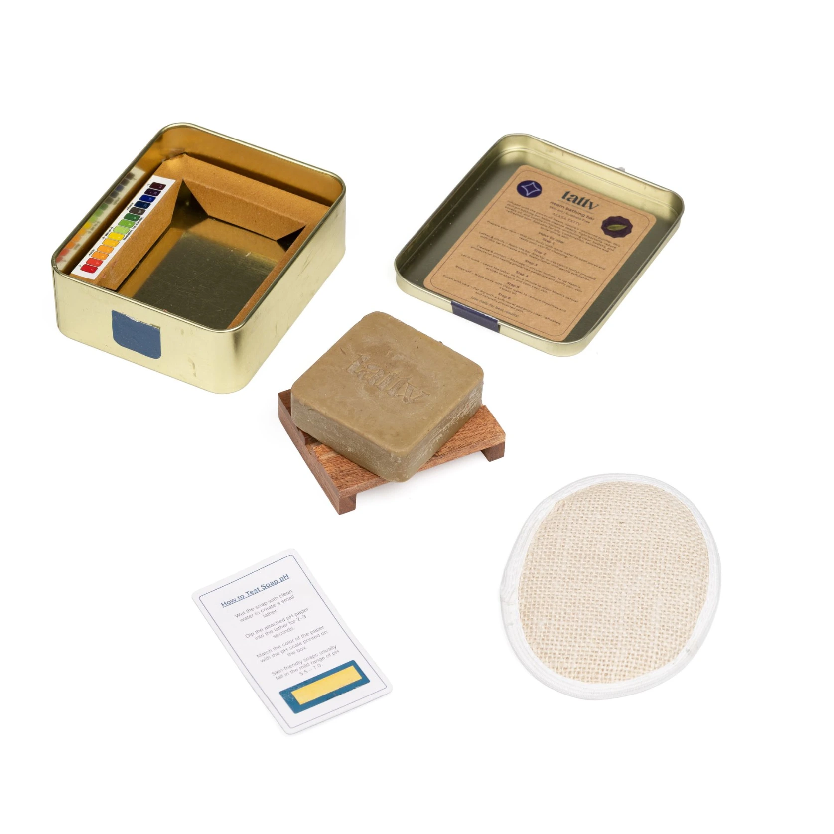 tattv bathing bar with accessories 