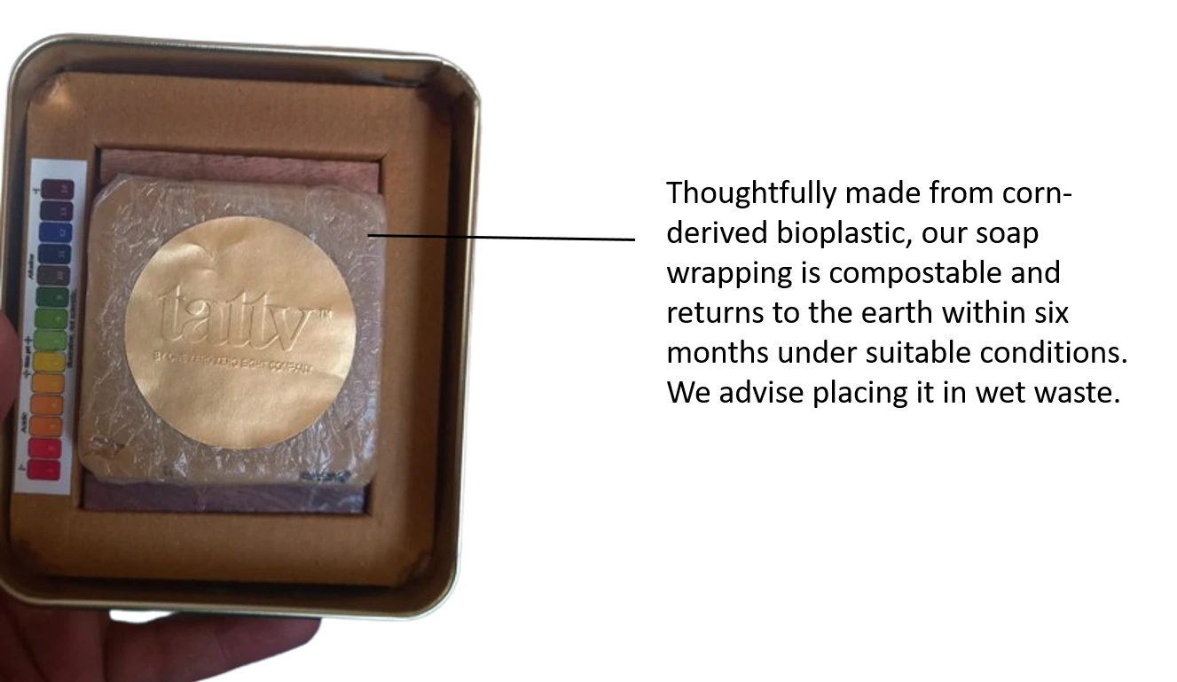 tattv compostable plastic wrapping