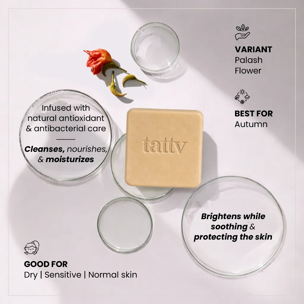 Palash Flower soaps tattv.webp