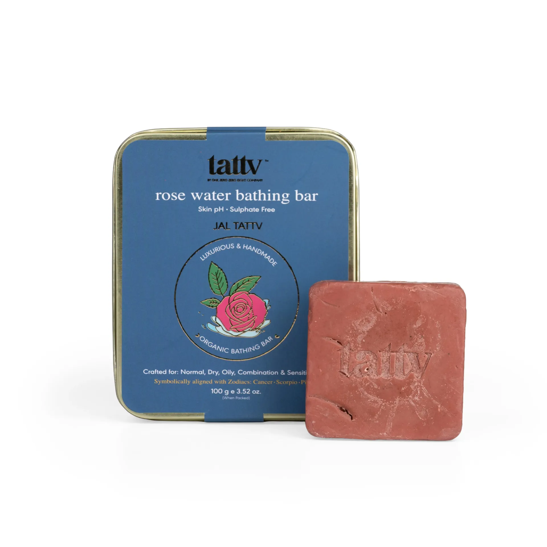 [8939130824502] Rose Water Bathing Bar