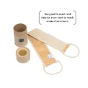 Back Scrubber Belt - Ramie Fiber