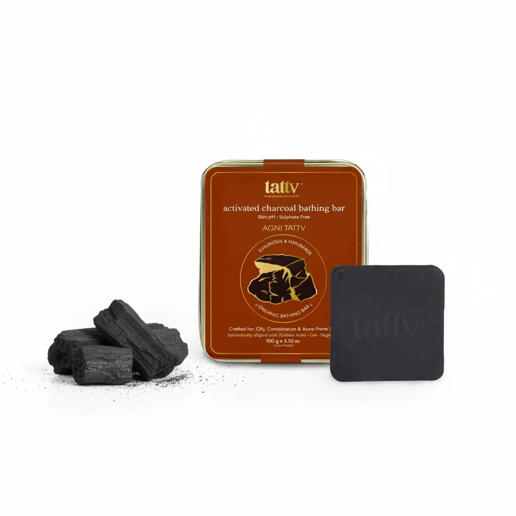 [8939130824298] Activated Charcoal Bathing Bar (Pack of 1)