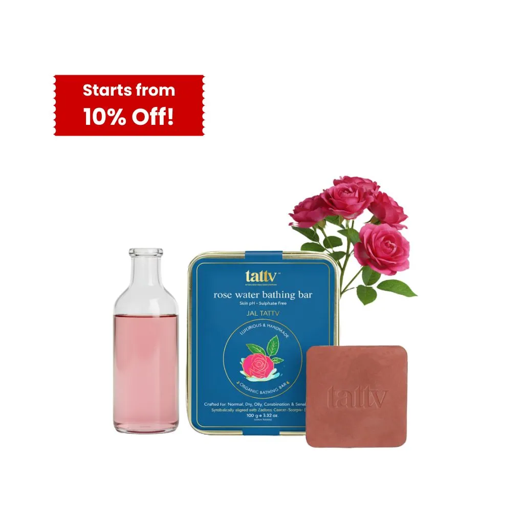 [8939130824502] Rose Water Bathing Bar (Pack of 1)